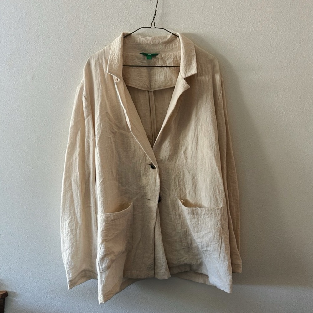 Linen button up